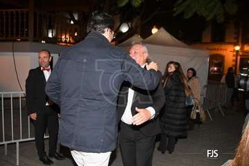 Feijóo en Los Llanos de Telde/Antonio Alí, TA y Francisco Javier Santana.